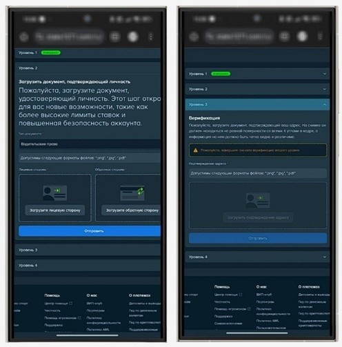 Подтверждение личности в Stake Casino